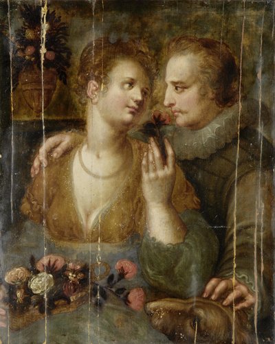Courting Scene by Hendrik Goltzius